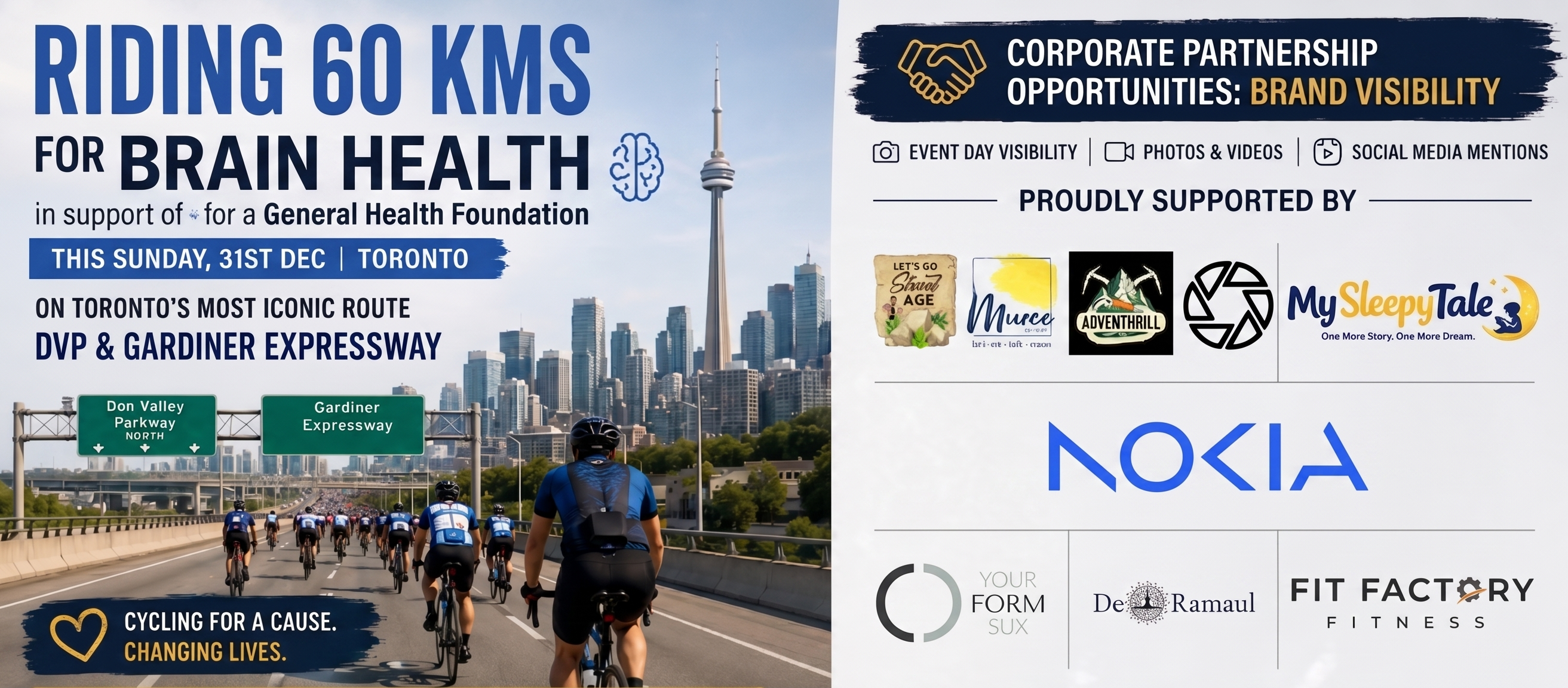 From Zero to 60 Kilometres: My First Bike for Brain Health Ride on a Trek Marlin 7